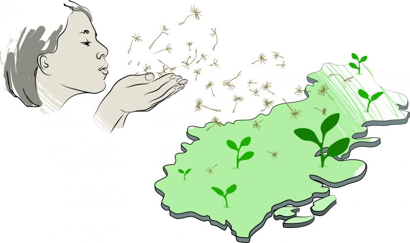 Illustration av kunskapsstöd